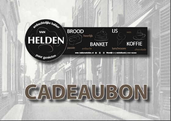 Verwen iemand met onze cadeaubon !