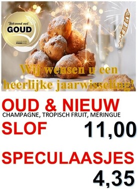 AANBIEDINGEN  t/m 3 JANUARI