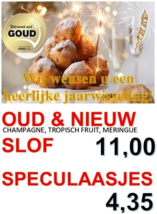 AANBIEDINGEN  t/m 3 JANUARI