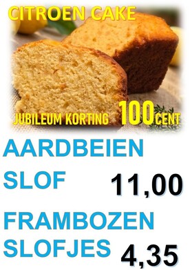 AANBIEDINGEN  t/m 25 JUNI