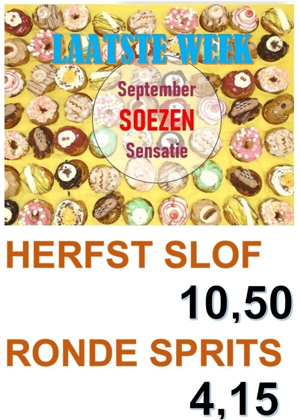 AANBIEDINGEN  t/m 4 OKTOBER