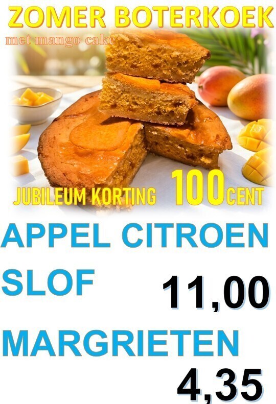 AANBIEDINGEN  t/m 1 AUGUSTUS