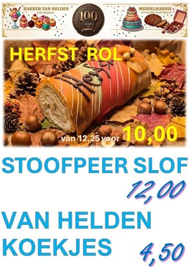 AANBIEDINGEN  t/m 31 oktober