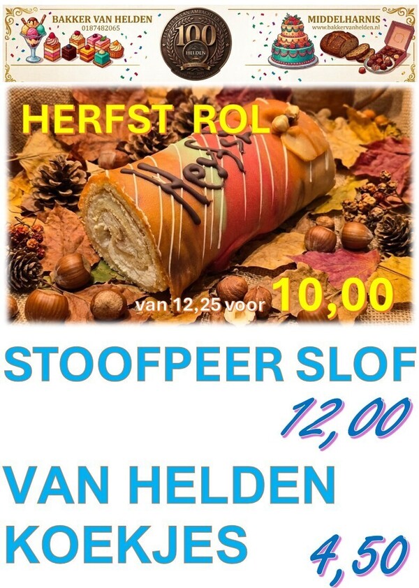 AANBIEDINGEN  t/m 31 oktober