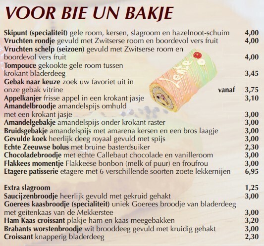 bij de koffie